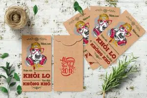 Bao lì xi tết 2024